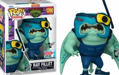 Funko Convention Exclusives>Teenage Mutant Ninja Turtles (TMNT) Teenage Mutant Ninja Turtles: Mutant Mayhem - Ray Fillet Pop! Vinyl Figure (2023 Fall Convention Exclusive)