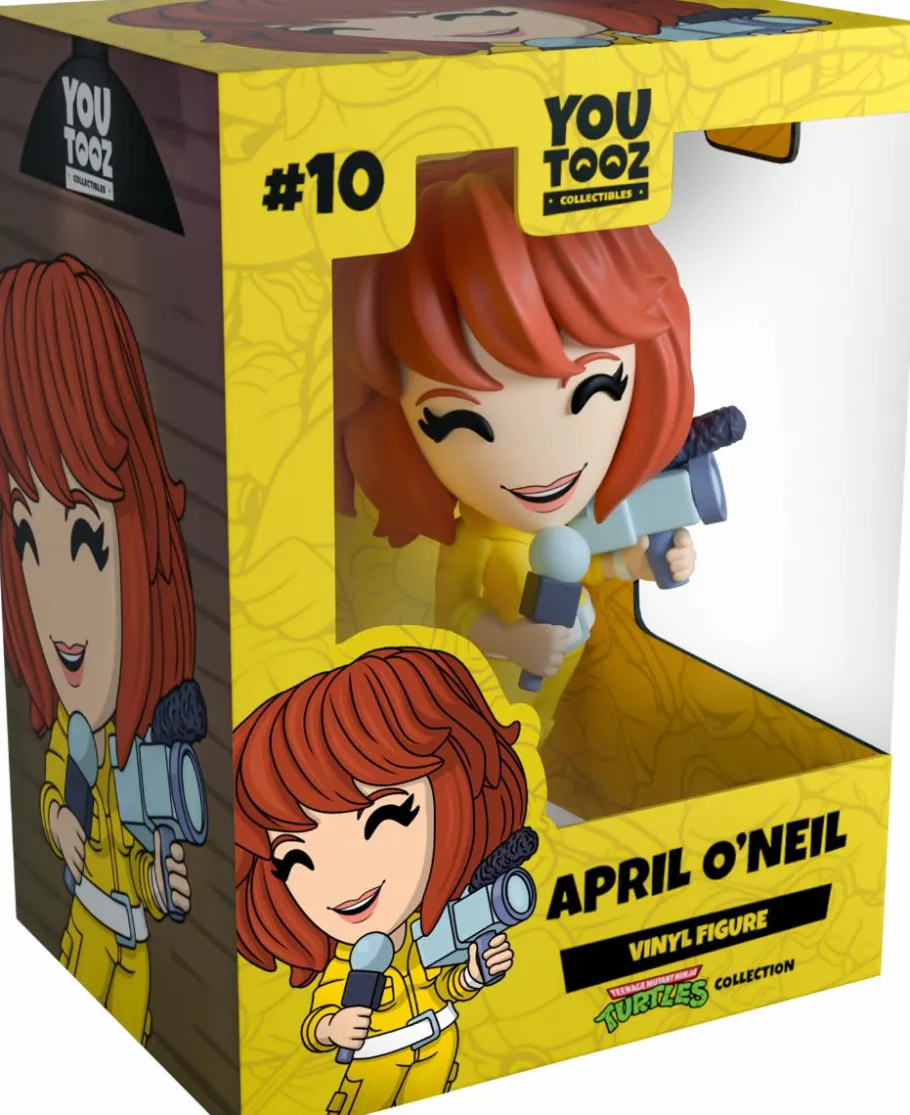Designer Vinyl>Teenage Mutant Ninja Turtles (TMNT) Teenage Mutant Ninja Turtles (1987) - April O'Neil 4" Vinyl Figure