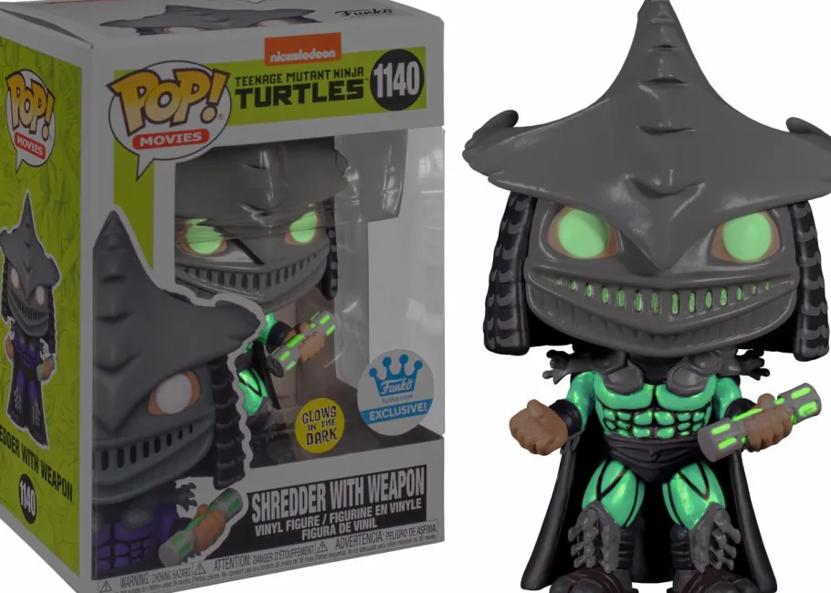 Standard Pop!>Teenage Mutant Ninja Turtles (TMNT) Teenage Mutant Ninja Turtles II: The Secret Of The Ooze - Super Shredder with Ooze Glow in the Dark Pop! Vinyl Figure (Funko / Popcultcha Exclusive)