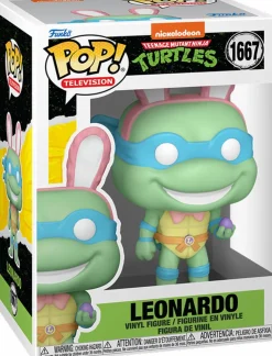 Standard Pop!>Teenage Mutant Ninja Turtles (TMNT) Teenage Mutant Ninja Turtles - Leonardo with Easter Egg Pop! Vinyl Figure