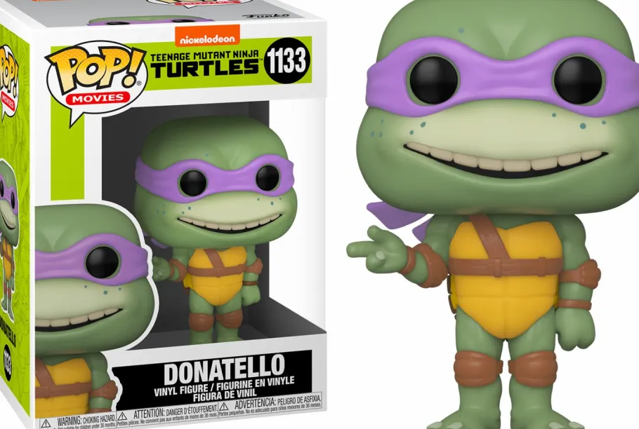 Standard Pop!>Teenage Mutant Ninja Turtles (TMNT) Teenage Mutant Ninja Turtles II: The Secret of the Ooze - Donatello Pop! Vinyl Figure