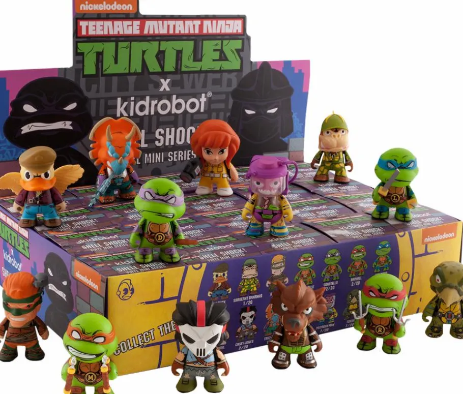 Blind Box>Teenage Mutant Ninja Turtles (TMNT) - Shell Shock Blind Box Vinyl Figure (Single Blind Box)