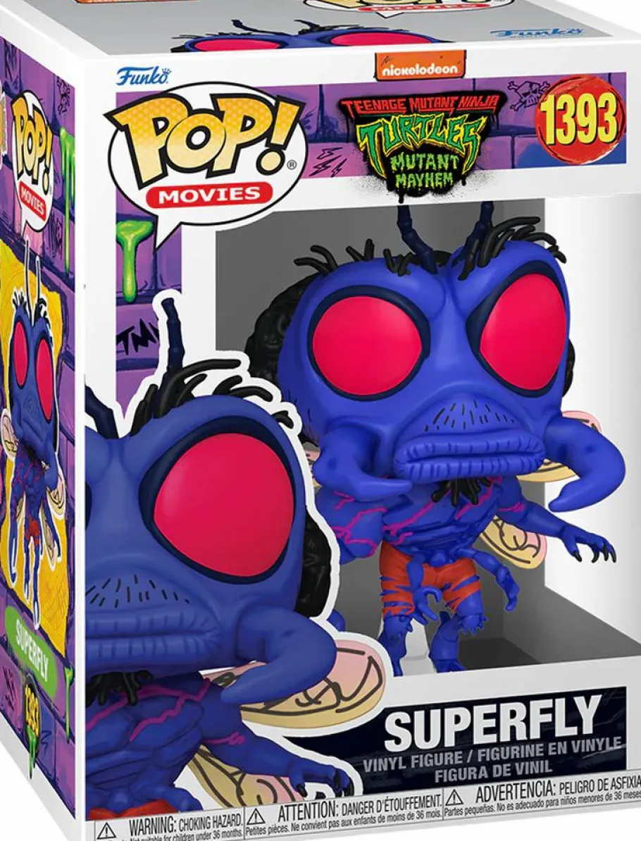 Standard Pop!>Teenage Mutant Ninja Turtles (TMNT) Teenage Mutant Ninja Turtles: Mutant Mayhem - Superfly Pop! Vinyl Figure