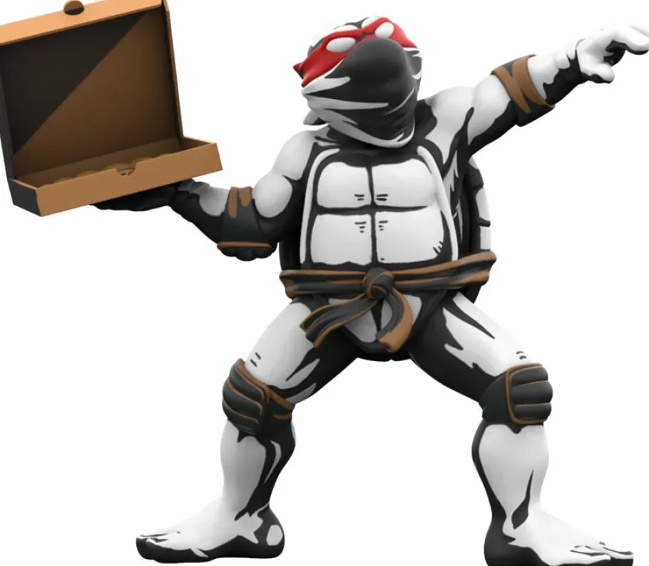 Designer Vinyl>Teenage Mutant Ninja Turtles (TMNT) Teenage Mutant Ninja Turtles - Pizza Bomber 8" Vinyl Figure by Nidikol