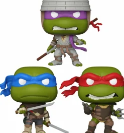 Pop! Bundles>Teenage Mutant Ninja Turtles (TMNT) Teenage Mutant Ninja Turtles: The Last Ronin - Fighting Fury Pop! Vinyl Bundle (Set of 3)