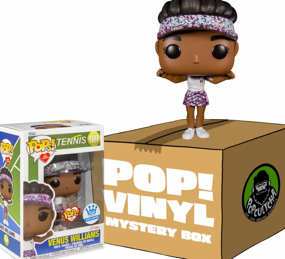 Collector & Mystery Boxes>Tennis - Venus Williams Mystery Box (Includes Venus & 3 Mystery Exclusive Pop! Vinyl Figures)