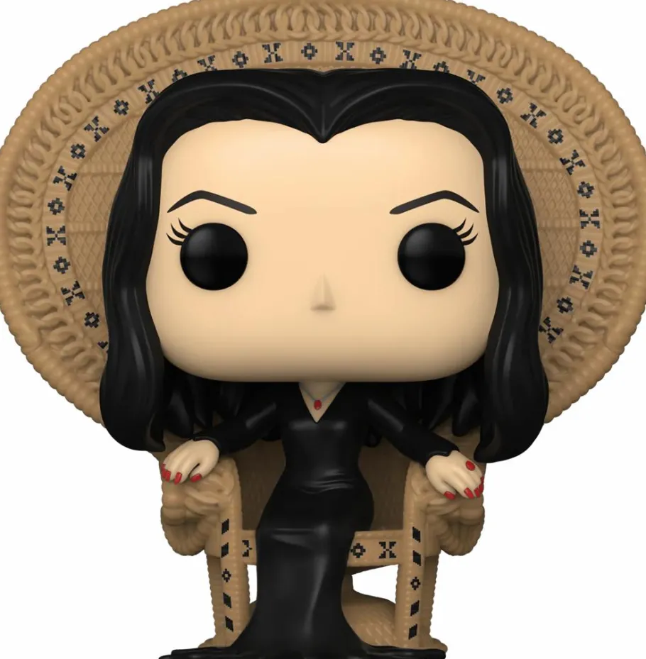 Pop! Deluxe>Addams Family The (1964) - Morticia Addams on Wicker Chair Deluxe Pop! Vinyl Figure