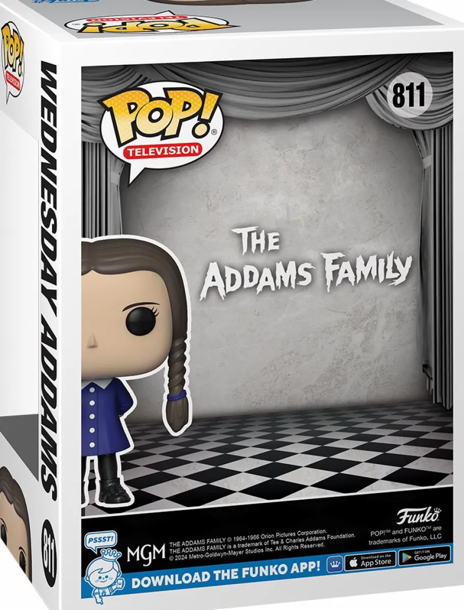 Standard Pop!>Addams Family The (1964) - Wednesday Diamond Glitter Pop! Vinyl Figure