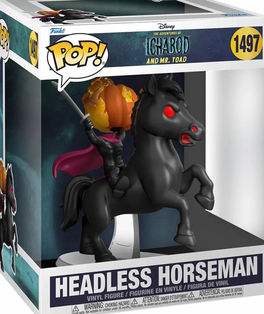 Pop! Rides & Town>The Adventures of Ichabod and Mr. Toad - Headless Horseman Pop! Rides Vinyl Figure