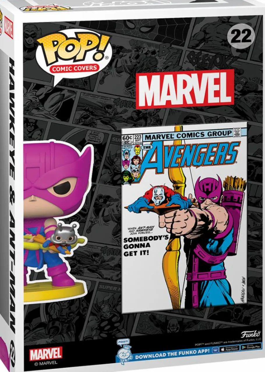 Pop! Covers>The Avengers - Hawkeye & Ant-Man Avengers Vol. 1 Issue #223 Pop! Comic Covers Vinyl Figure