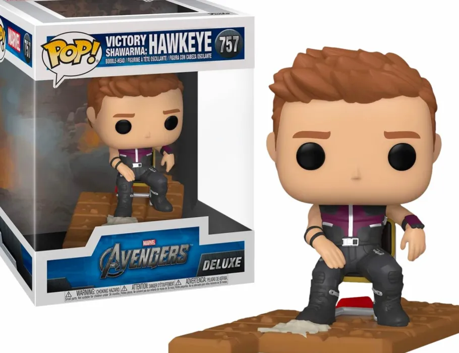 Pop! Deluxe>The Avengers - Hawkeye Victory Shawarma Diorama Deluxe Pop! Vinyl Figure