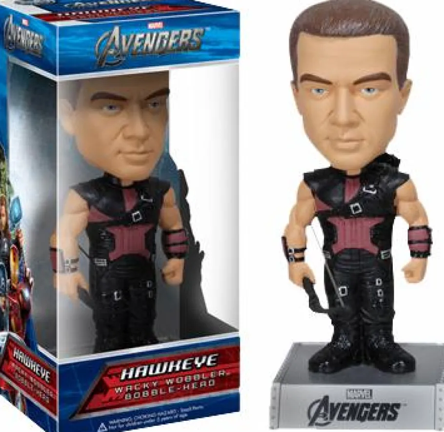 Bobble-Heads>The Avengers - Hawkeye Wacky Wobbler Bobble Head