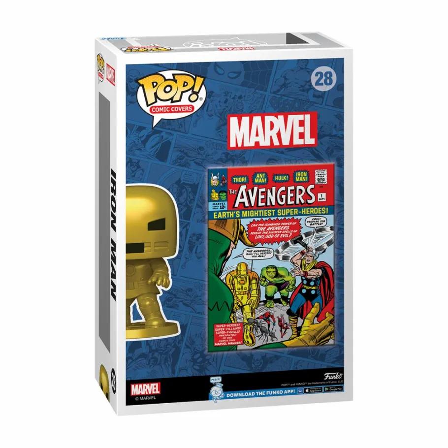 Pop! Covers>The Avengers - Iron Man Issue #1 Pop! Comic Covers Vinyl Figure