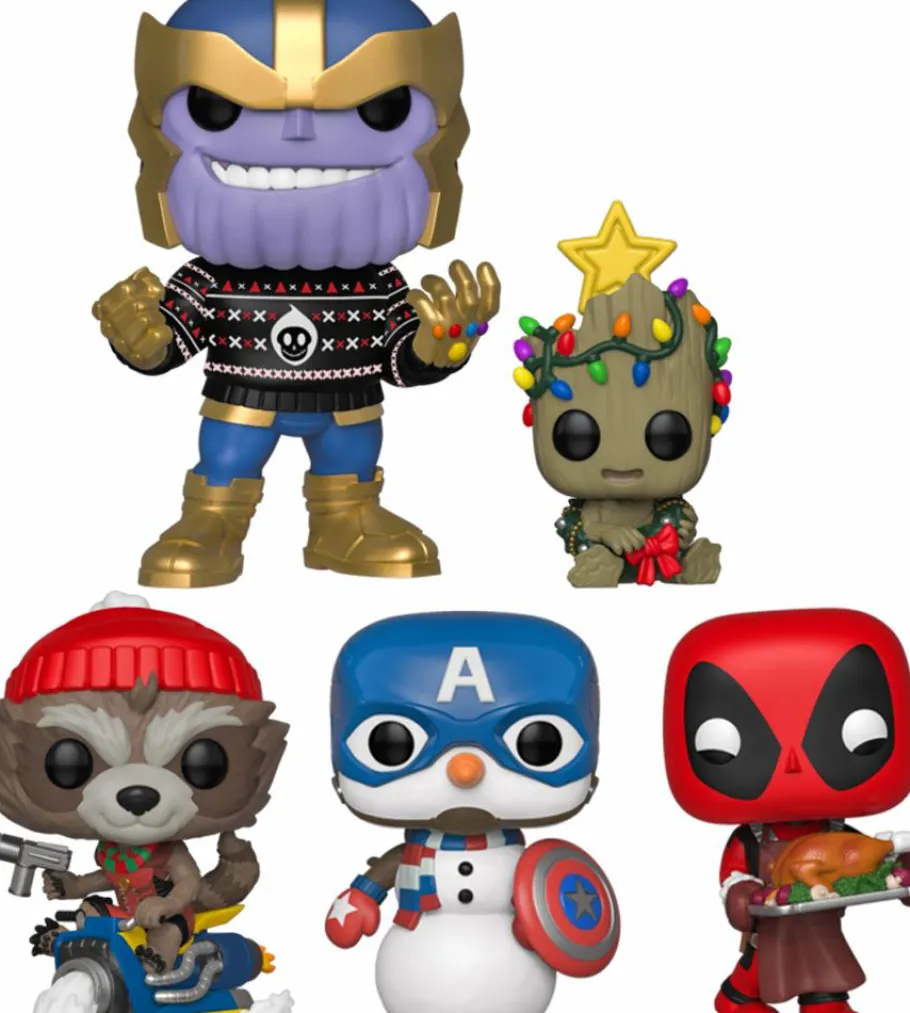 Standard Pop!>The Avengers - Thanos with Ugly Sweater Christmas Holiday Pop! Vinyl Figure