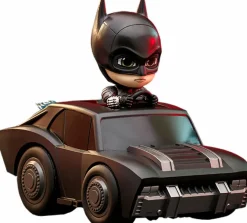 Cosbaby>Batman The (2022) - and Batmobile Cosbaby (S) Hot Toys Figure Set