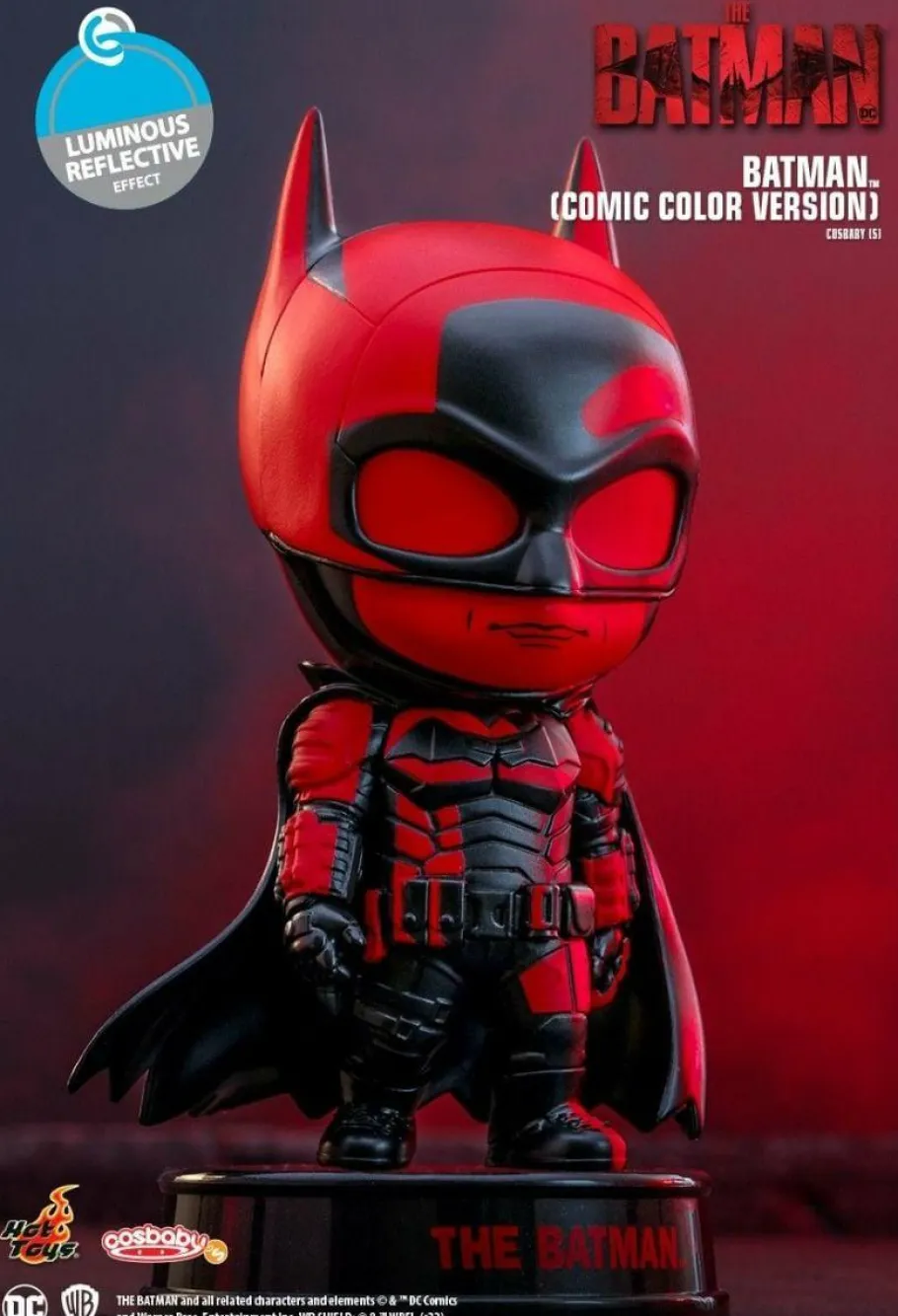 Cosbaby>Batman The (2022) - Comic Colour Version Cosbaby (S) Hot Toys Figure