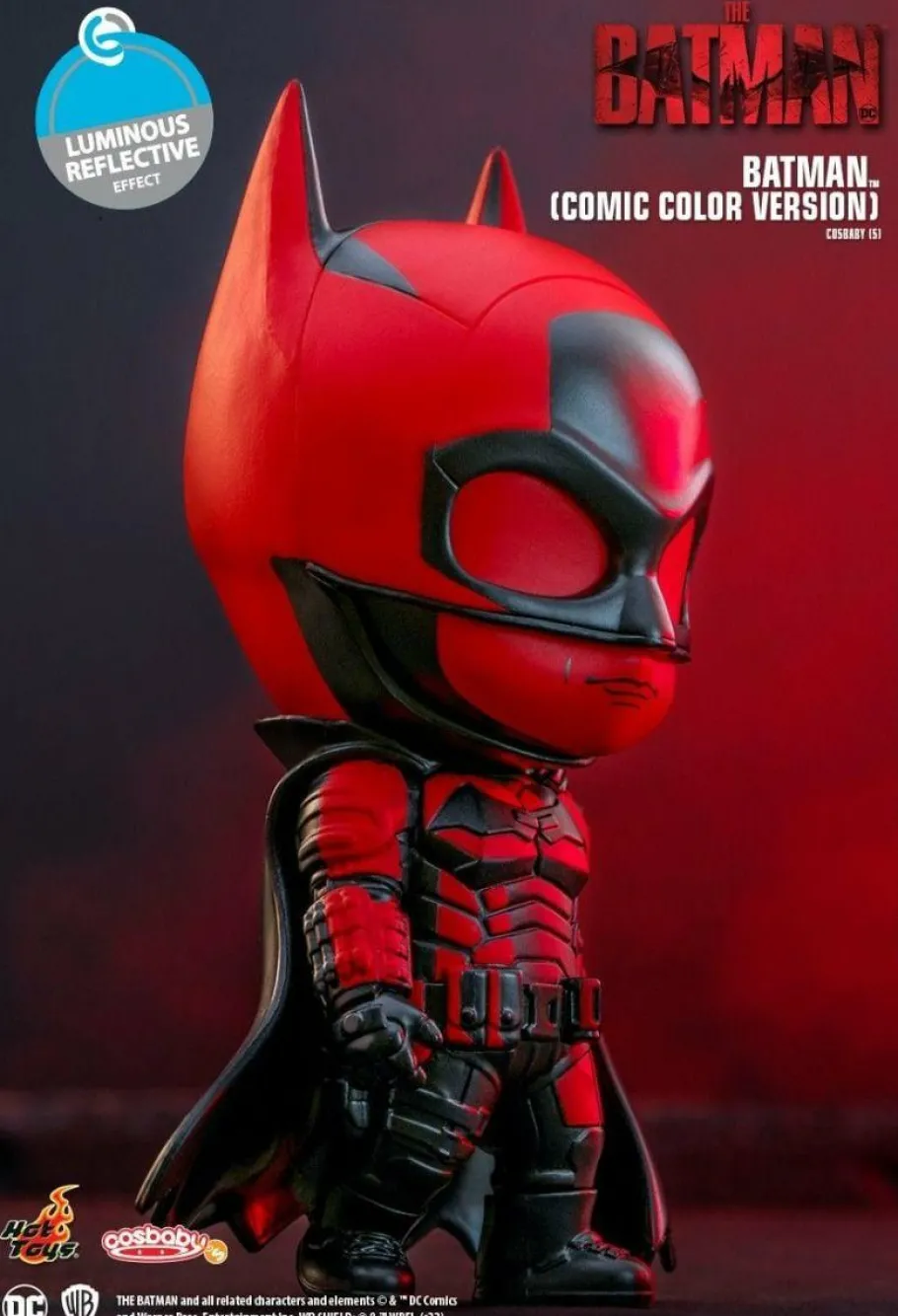 Cosbaby>Batman The (2022) - Comic Colour Version Cosbaby (S) Hot Toys Figure