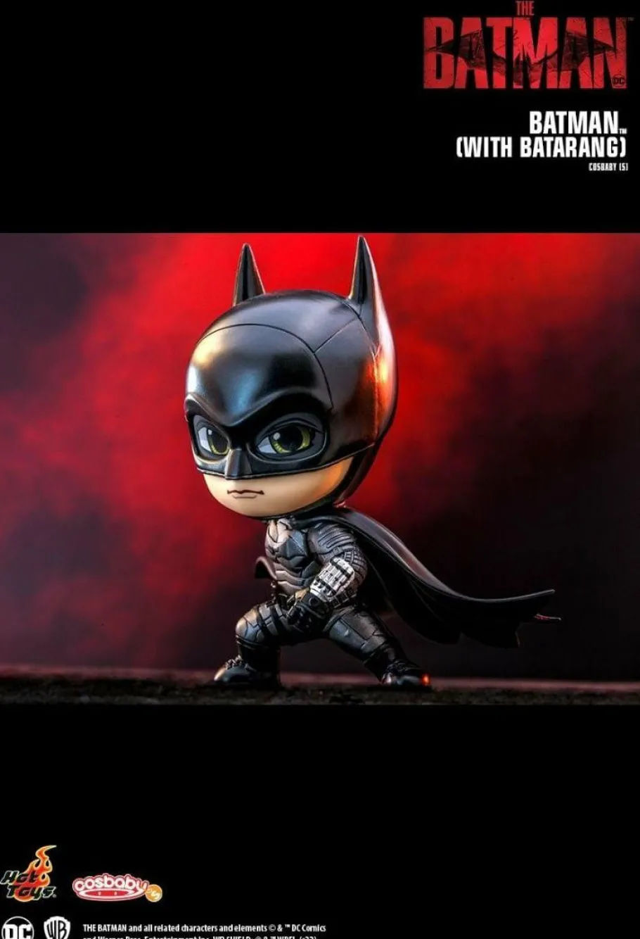 Cosbaby>Batman The (2022) - with Batarang Cosbaby (S) Hot Toys Figure