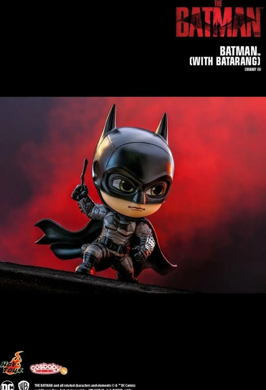 Cosbaby>Batman The (2022) - with Batarang Cosbaby (S) Hot Toys Figure