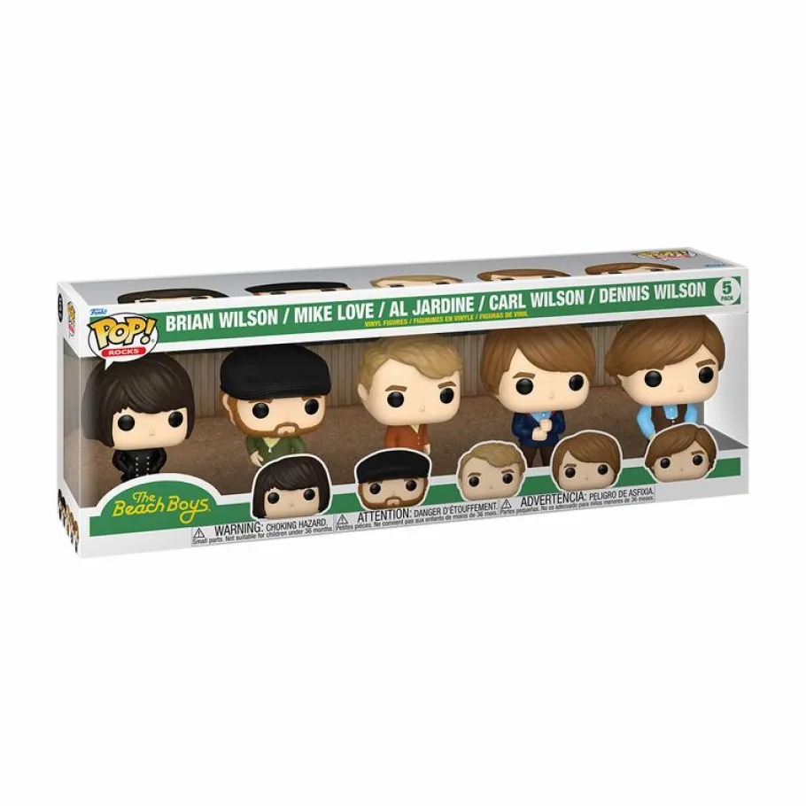 Standard Pop!>Beach Boys, The The Beach Boys - Pet Sounds Pop! Vinyl Figure 5-Pack
