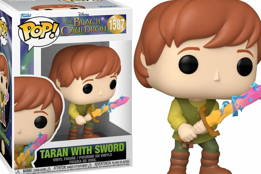 Standard Pop!>The Black Cauldron - Taran with Sword Pop! Vinyl Figure