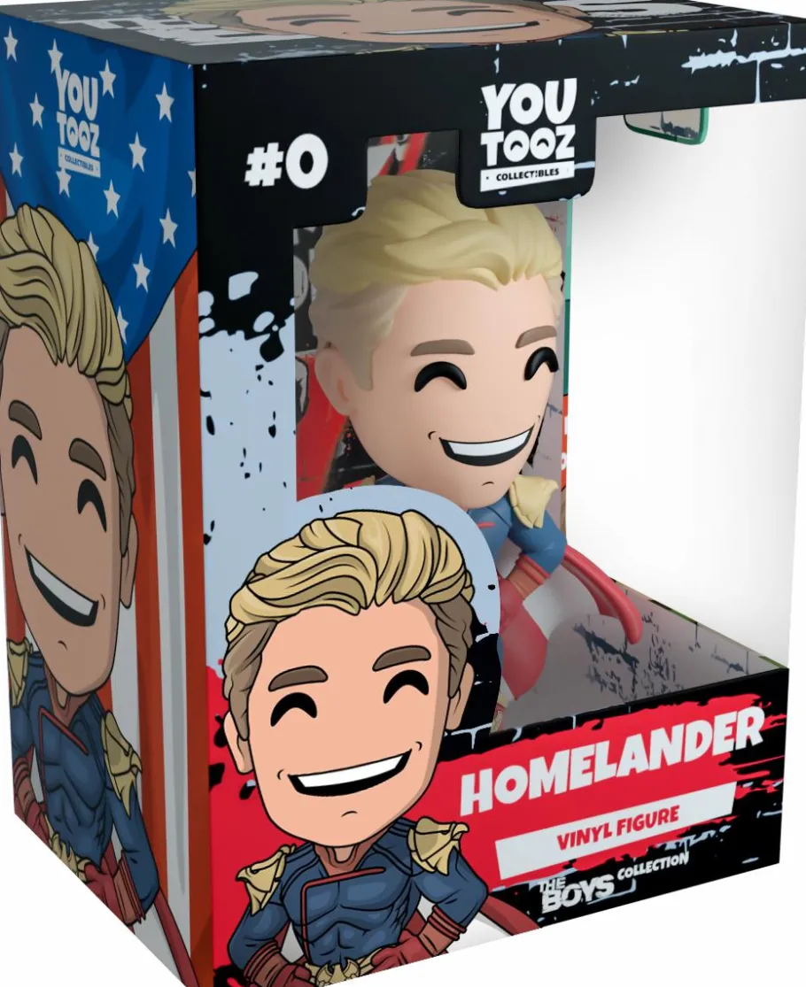 Designer Vinyl>The Boys - Homelander 4.5” Vinyl Figure
