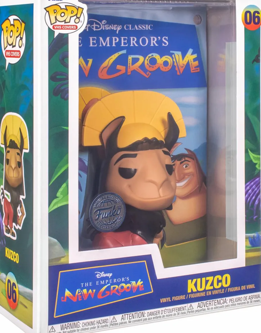 Pop! Covers>The Emperor's New Groove - Kuzco Pop! VHS Covers Vinyl Figure