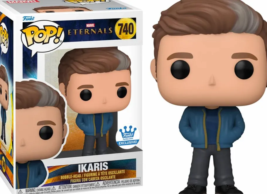 Collector & Mystery Boxes>Eternals The (2021) - Ikaris in Casual Outfit Mystery Box (includes Ikaris & 3 Mystery Exclusive Pop! Vinyl Figures) (Funko / Popcultcha Exclusive)
