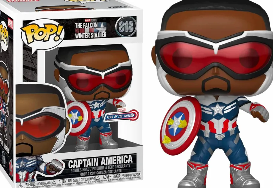 Standard Pop!>The Falcon and the Winter Soldier - Captain America Year of the Shield Pop! Vinyl Figure