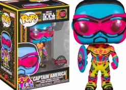 Standard Pop!>The Falcon and the Winter Soldier - Captain America Blacklight Pop! Vinyl Figure