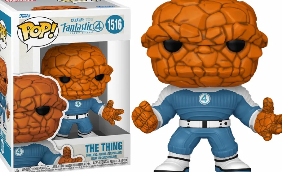 Standard Pop!>Fantastic 4 The Fantastic Four: First Steps (2025) - The Thing Pop! Vinyl Figure