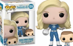 Standard Pop!>Fantastic 4 The Fantastic Four: First Steps (2025) - Invisible Woman & Franklin Pop! Vinyl Figure