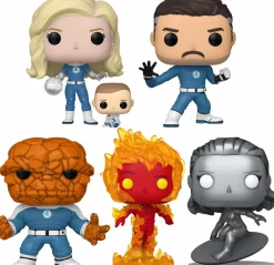 Pop! Bundles>Fantastic 4 The Fantastic Four: First Steps (2025) - Welcome to the Family Pop! Vinyl Bundle (Set of 5)