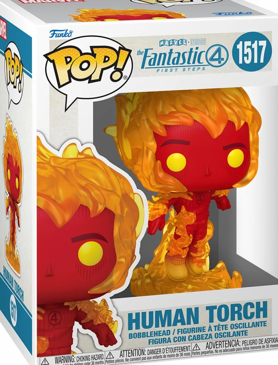 Standard Pop!>Fantastic 4 The Fantastic Four: First Steps (2025) - Human Torch Pop! Vinyl Figure