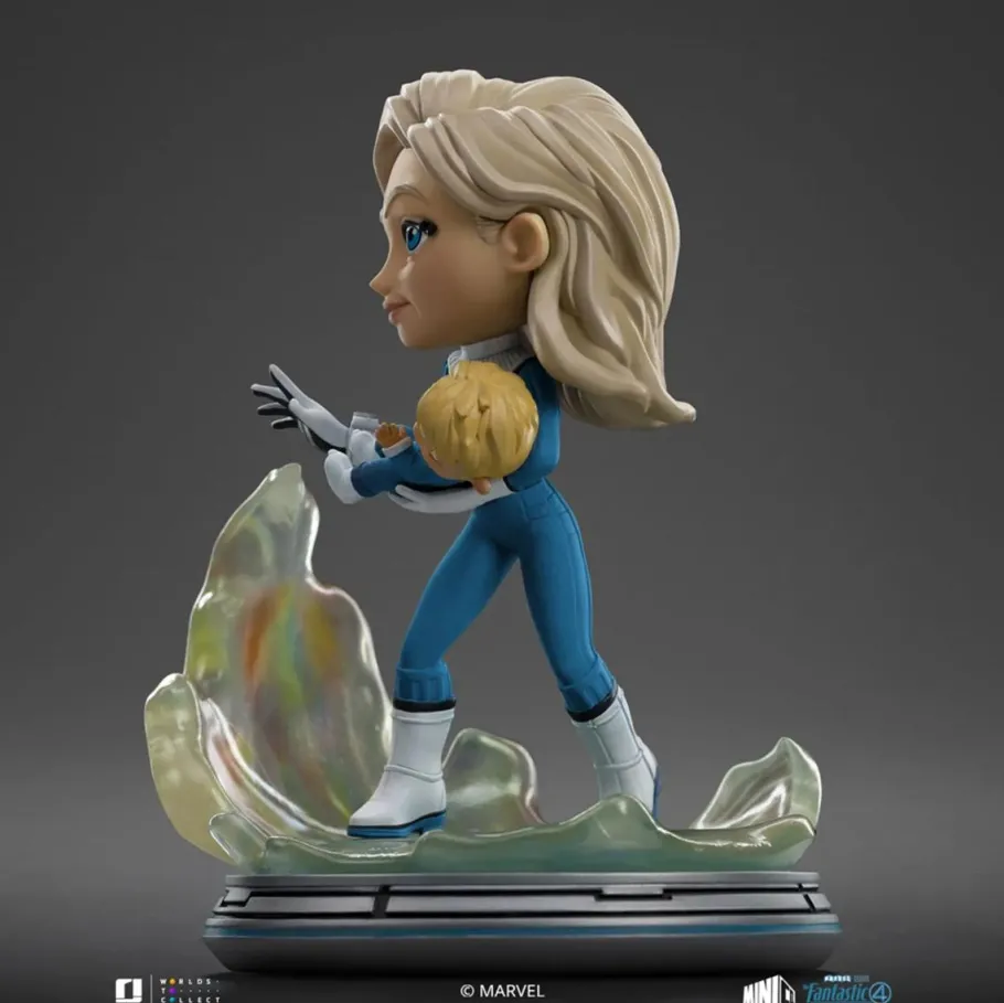 Designer Vinyl>Fantastic 4 The Fantastic Four: First Steps (2025) - Invisible Woman MiniCo 6” Vinyl Figure