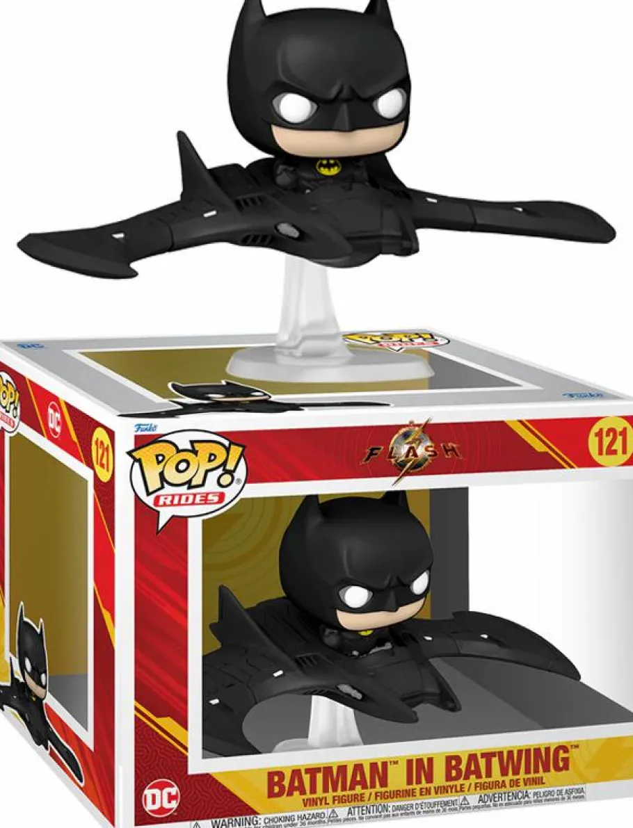 Pop! Rides & Town>Flash The (2023) - Batman in Batwing Pop! Rides Vinyl Figure