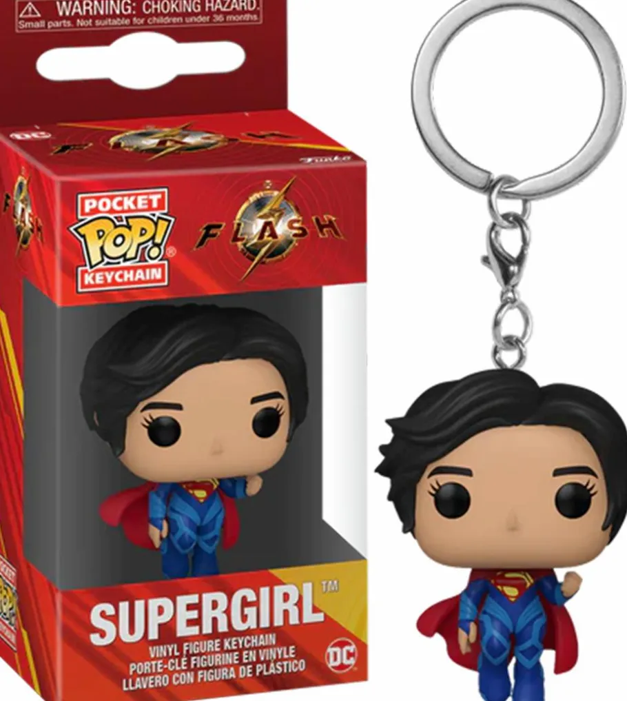 Pop! Keychains>The Flash (2023) - Supergirl Pocket Pop! Vinyl Keychain