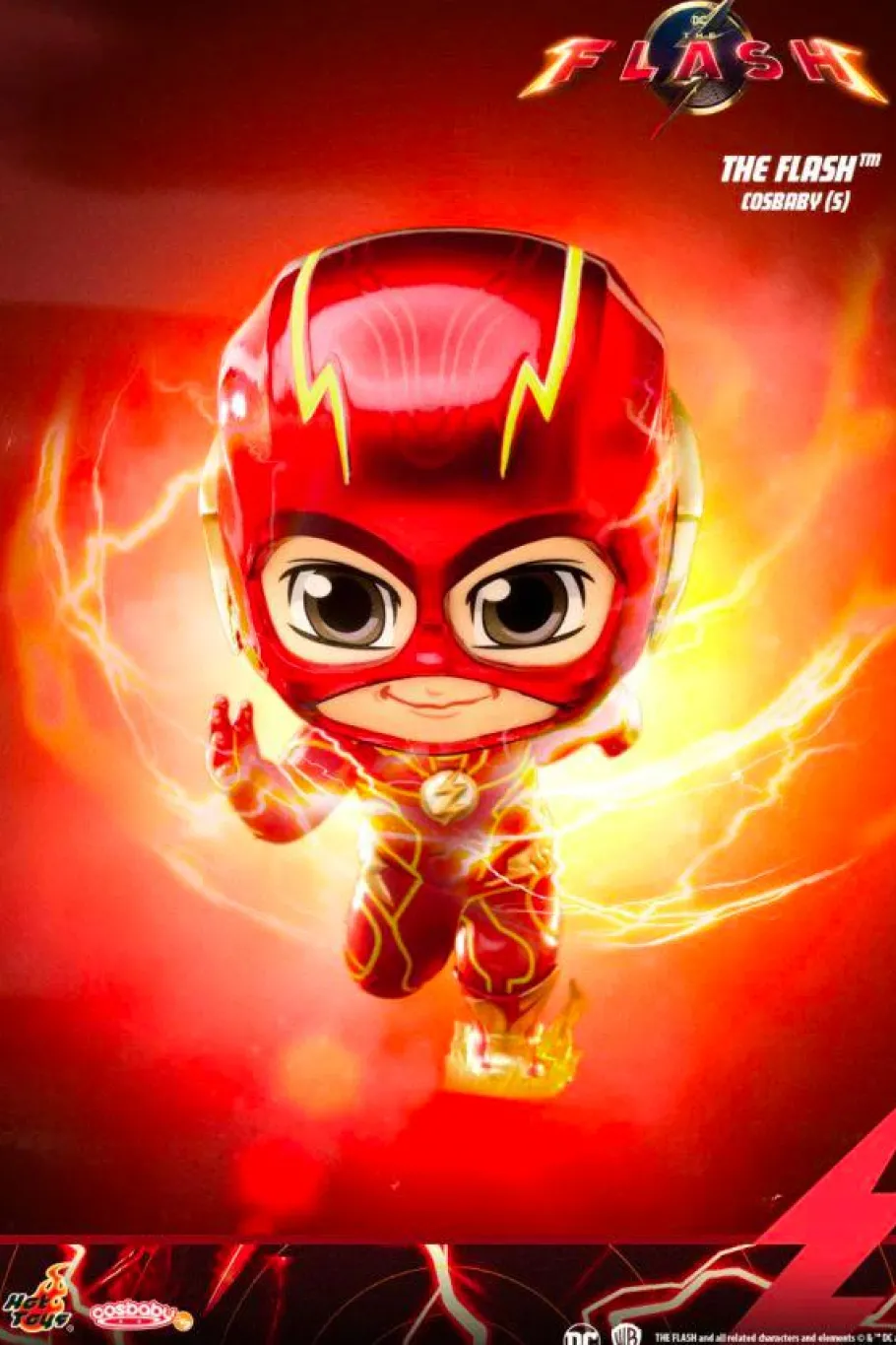 Cosbaby>The Flash (2023) - Luminous Reflective Effect Cosbaby (S) Hot Toys Figure