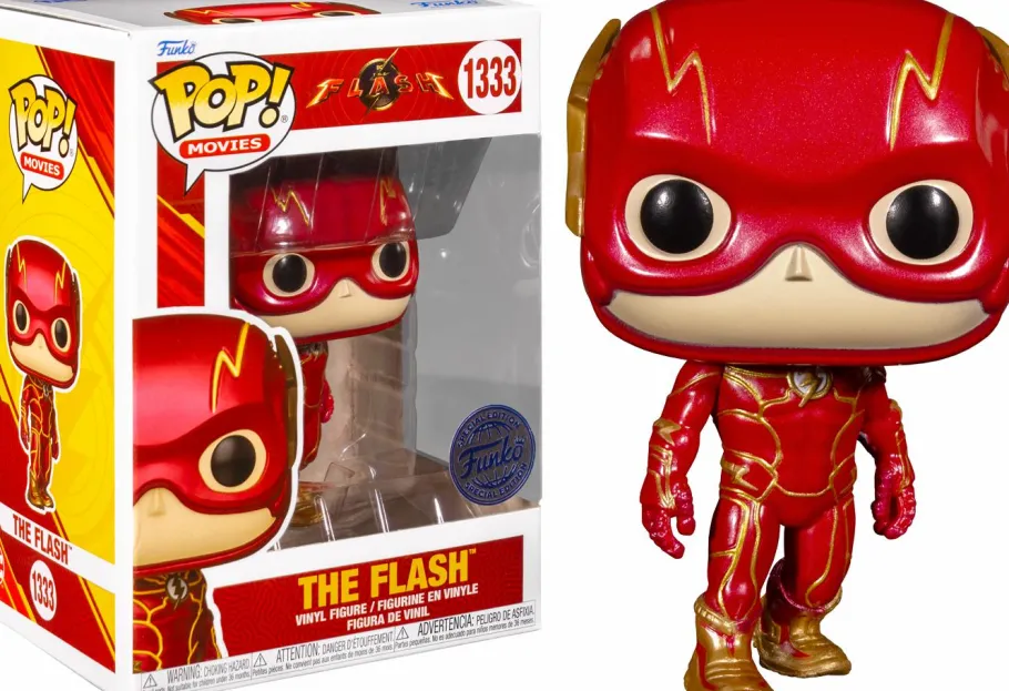 Standard Pop!>Flash The (2023) - The Metallic Pop! Vinyl Figure