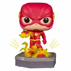Pop! Chases, Vault, Limited Editions, Ppp Items>The Flash (2014) - Pop! Vinyl Figure with Lights & Sounds in Acrylic Pop! Protector (Funko / Popcultcha Exclusive)