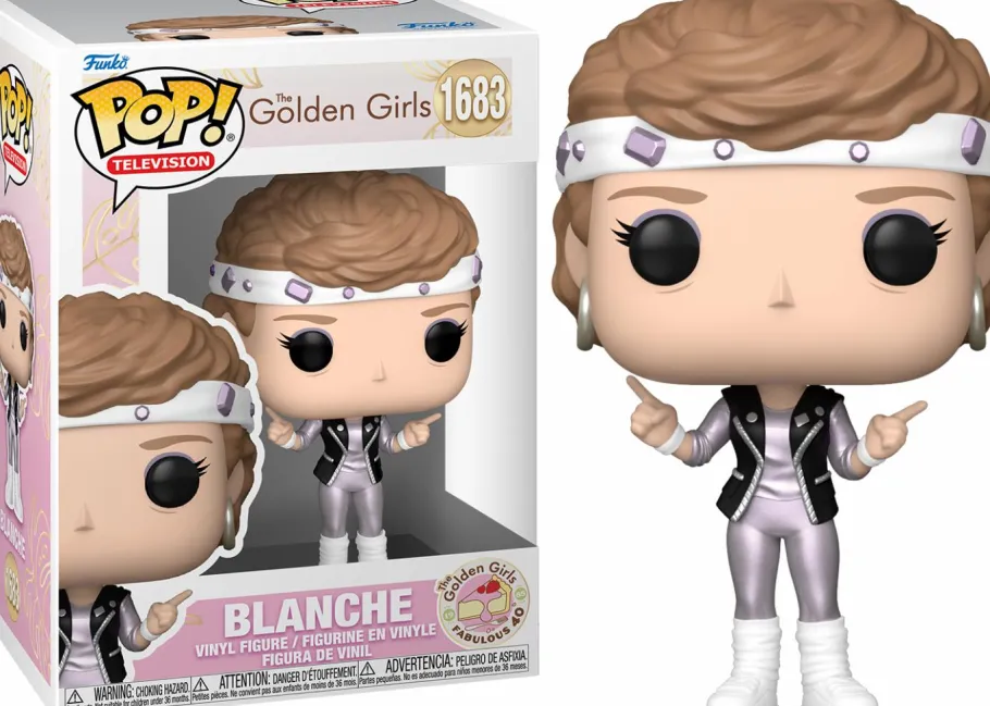 Standard Pop!>Golden Girls The - Blanche in Gym Outfit Fabulous 40 Pop! Vinyl Figure
