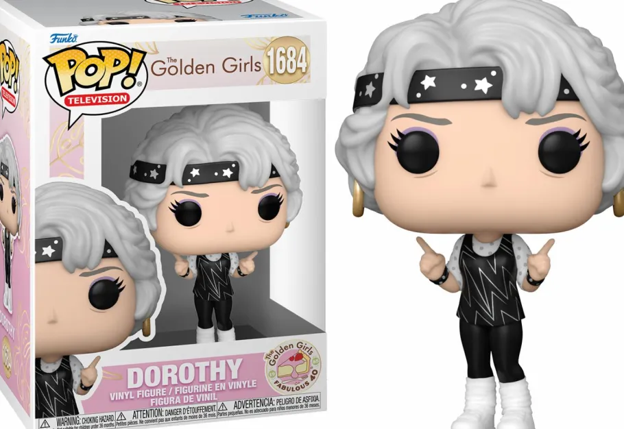 Standard Pop!>Golden Girls The - Dorothy in Gym Outfit Fabulous 40 Pop! Vinyl Figure