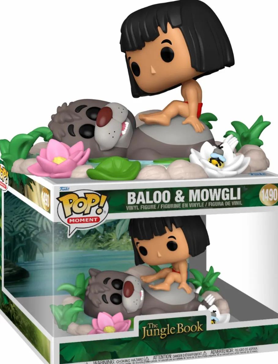 Pop! Deluxe>The Jungle Book (1967) - Baloo & Mowgli Pop! Moment Vinyl Figure