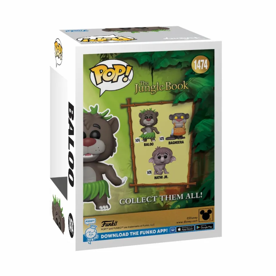 Standard Pop!>The Jungle Book (1967) - Baloo Pop! Vinyl Figure