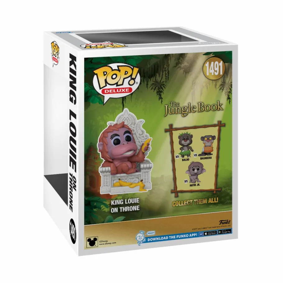 Pop! Deluxe>The Jungle Book (1967) - King Louie on Throne Pop! Deluxe Vinyl Figure