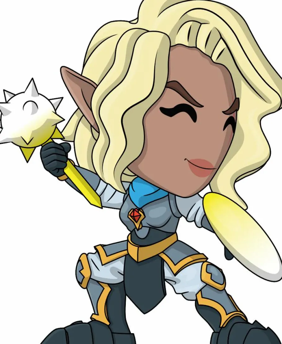 Designer Vinyl>Critical Role The Legend of Vox Machina (2022) - Pike Trickfoot 4.5" Vinyl Figure