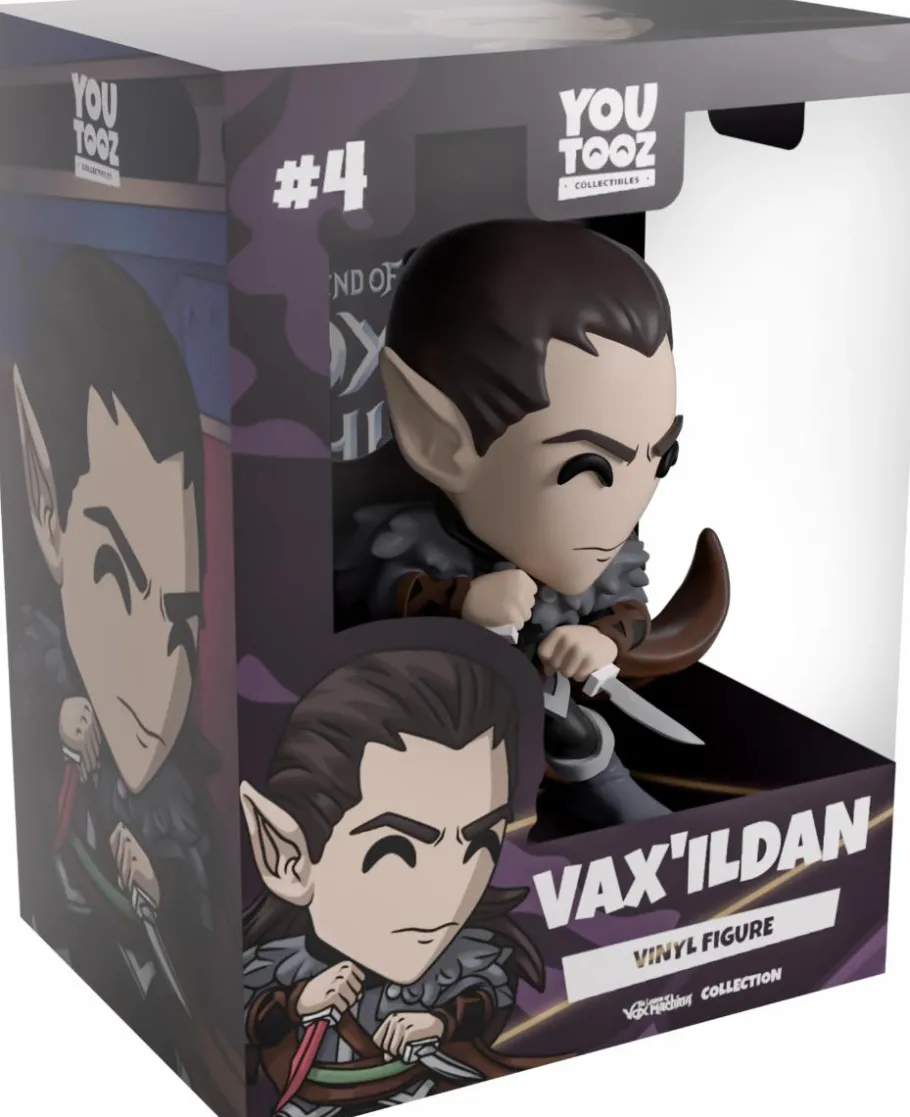 Designer Vinyl>Critical Role The Legend of Vox Machina (2022) - Vax'ildan 4" Vinyl Figure