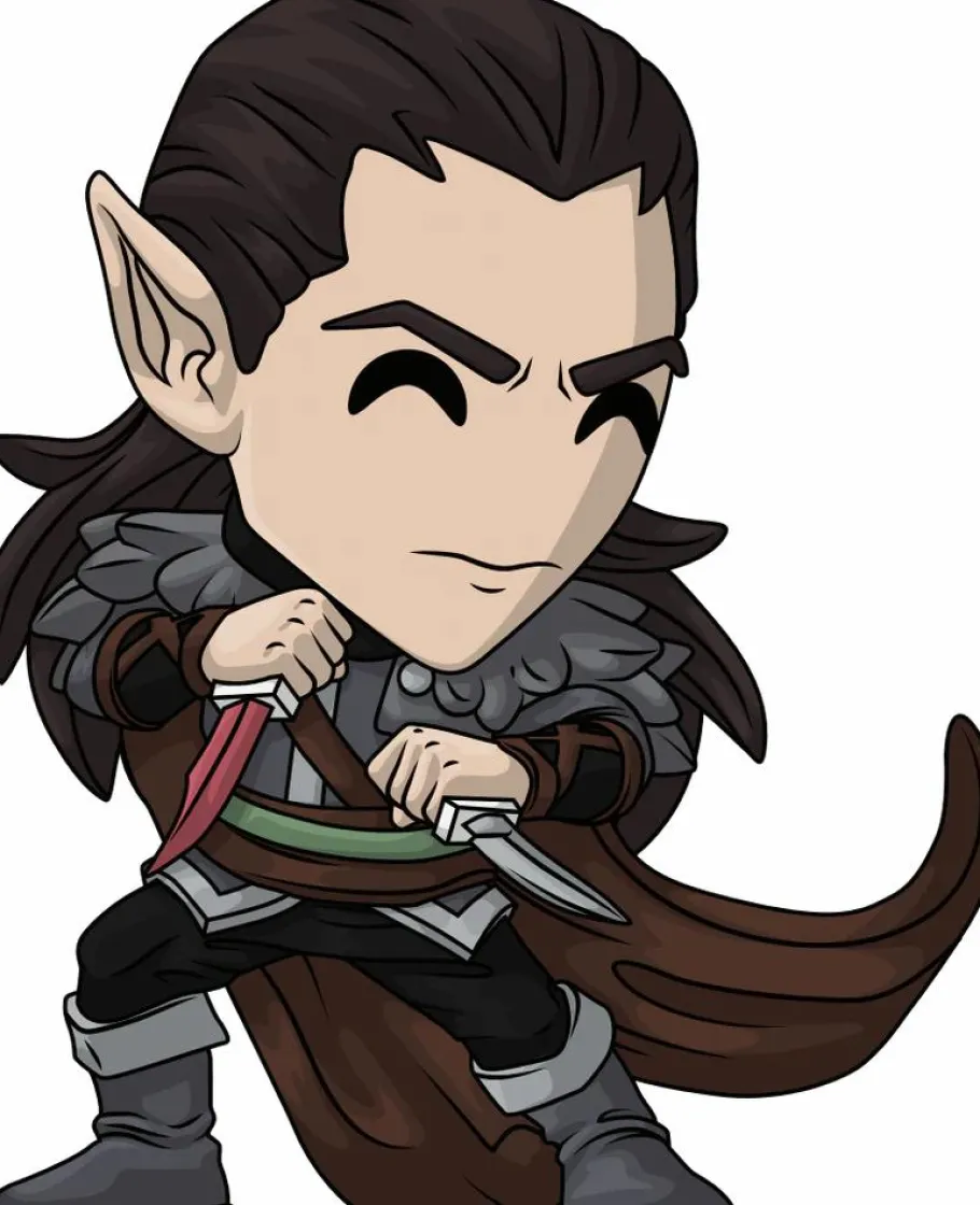 Designer Vinyl>Critical Role The Legend of Vox Machina (2022) - Vax'ildan 4" Vinyl Figure