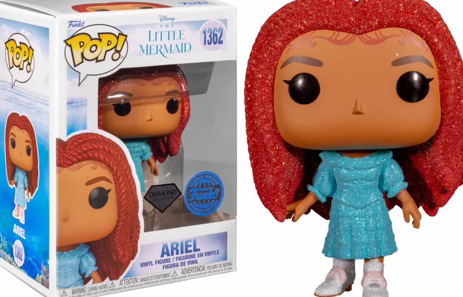 Standard Pop!>The Little Mermaid (2023) - Ariel Diamond Glitter Pop! Vinyl Figure