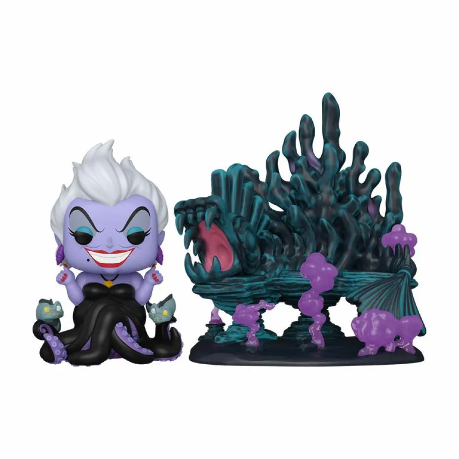 Pop! Rides & Town>Disney The Little Mermaid - Ursula & Ursula’s Lair Villains Pop! Town Vinyl Figure